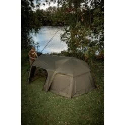 Trakker Tempest 100 Brolly Plus Social Cap Aquatexx Ev Offre Groupée -Trakker 10020brolly20social20cap20lifestyle 550x550h 1