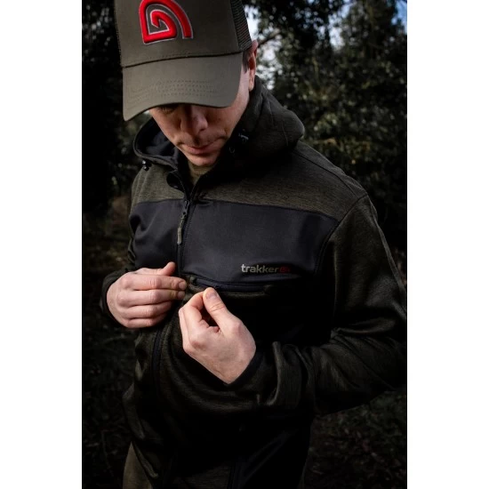 Sweat à Capuche Trakker Marl Fleece Back 8 Sweat à Capuche Trakker Marl Fleece Back – Image 6